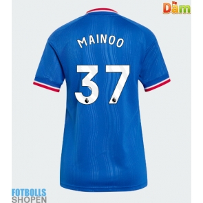 Billiga Manchester United Kobbie Mainoo #37 Bortatröja Dam 2026-27 Kortärmad
